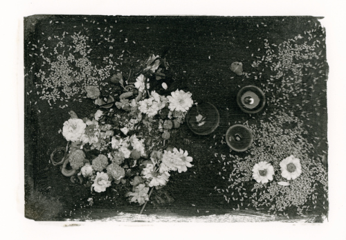 Offerings, Udaipur,Rajasthan,India, silver emulsion print