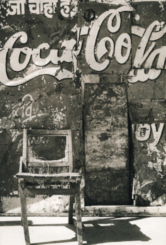 Coca Cola Abstract,India,gelatin silver print