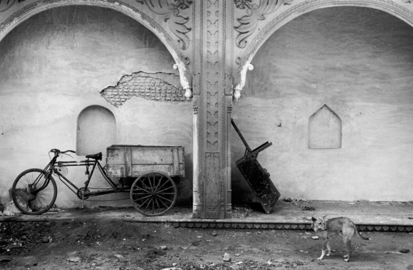 Wall Abstract,Vrindavan,gelatin silver print