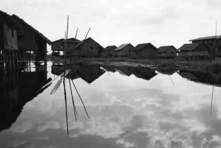Maing Thauk,Burma,landscape,Inle Lake,gelatin silver print