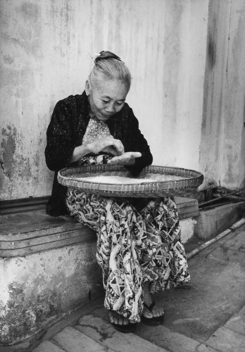 Sorting Rice,Portrait,Mandalay,Burma,gelatin silver print