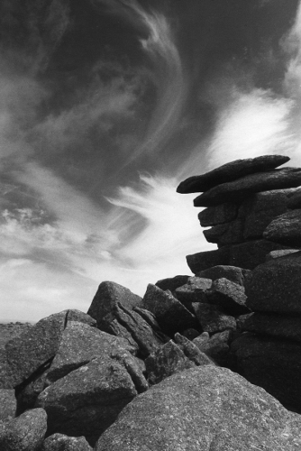 Great Staple Tor,Dartmoor,Tor,gelatin silver print