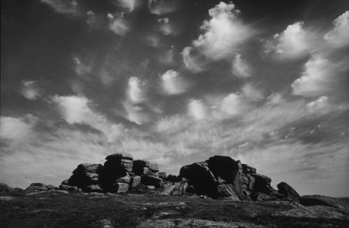 Pew Tor,Dartmoor,Tor,gelatin silver print