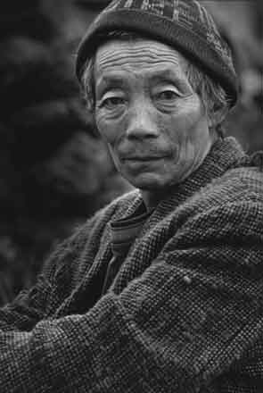 Roadworker,Portrait,Sikkim,India,gelatin silver print