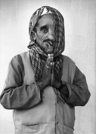 Temple Caretaker,Sikkim,India,gelatin silver print
