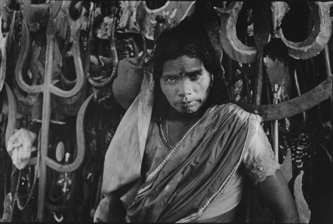 Trance state,shivratri,pachmarhi,India,gelatin silver print