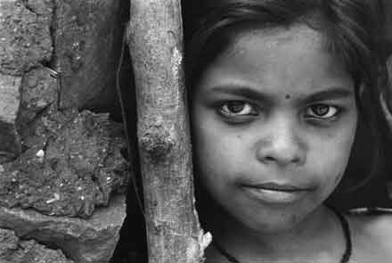 Young Girl,Portrait,India,gelatin silver print
