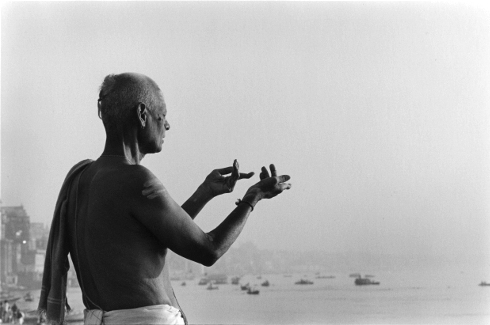 Ganga Puja,Varanasi,India,gelatin silver print