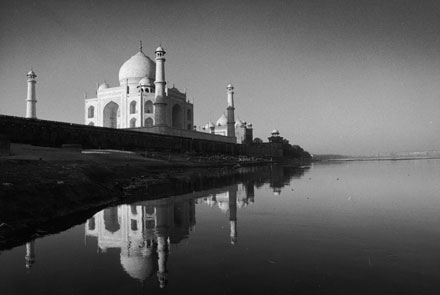 Taj Mahal,Agra,India,gelatin silver print