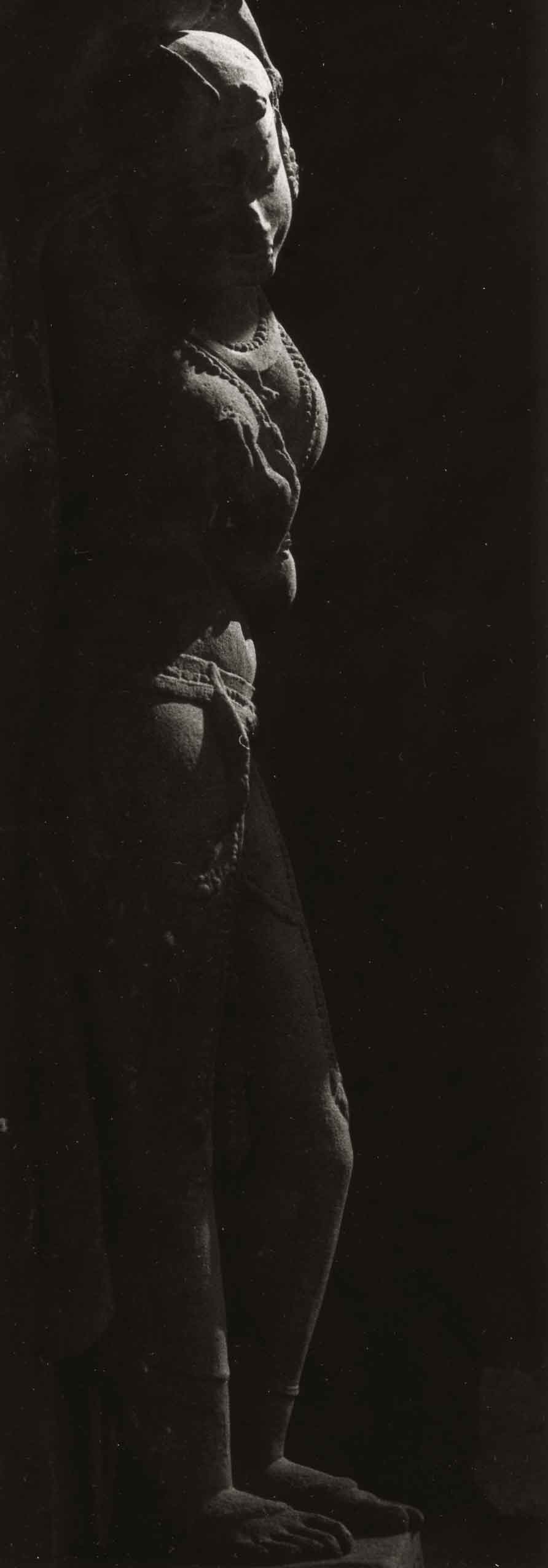 Apsara,Khajuarho,India,gelatin silver print