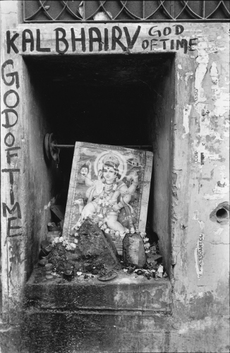 kaal bhairav,temple,pushkar,rajasthan,India,gelatin silver print