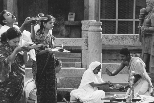 Jain Temple Sravanabelagola,India,gelatin silver print
