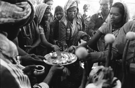 Puja,Worship,Shivatri,Madhya Pradesh,India,gelatin silver print