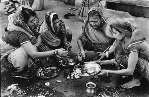 Puja to Shitalama 1,Worship,Udaipur,India,gelatin silver print