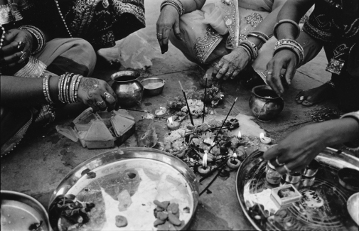 Puja to Shitalama 2,Worship,Udaipur,India,gelatin silver print