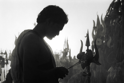 Shivratri Puja 5,India,gelatin silver print