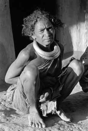 Gadabaa Woman,Orissa,India,gelatin silver print