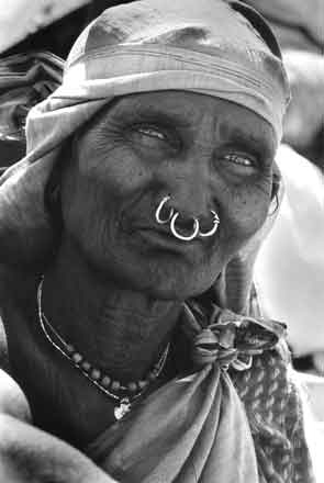Mahli Woman,Orissa,India,gelatin silver print