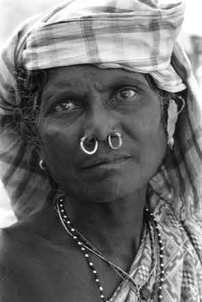 Mahli Woman,Orissa,India,gelatin silver print