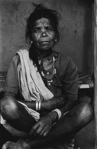Singrabai,Baiga Tribe,India,gelatin silver print
