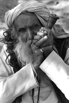 Haridwar,Portrait,India,gelatin silver print