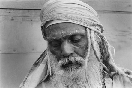 Laxman Baba,Varanasi,Sadhu,Portrait,India,gelatin silver print