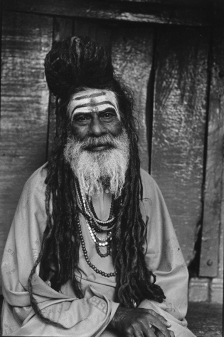 Somnath Baba,Sadhu,Portrait,India,gelatin silver print