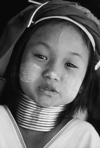 Sudha,Padaung,Portrait,Thailand,gelatin silver print